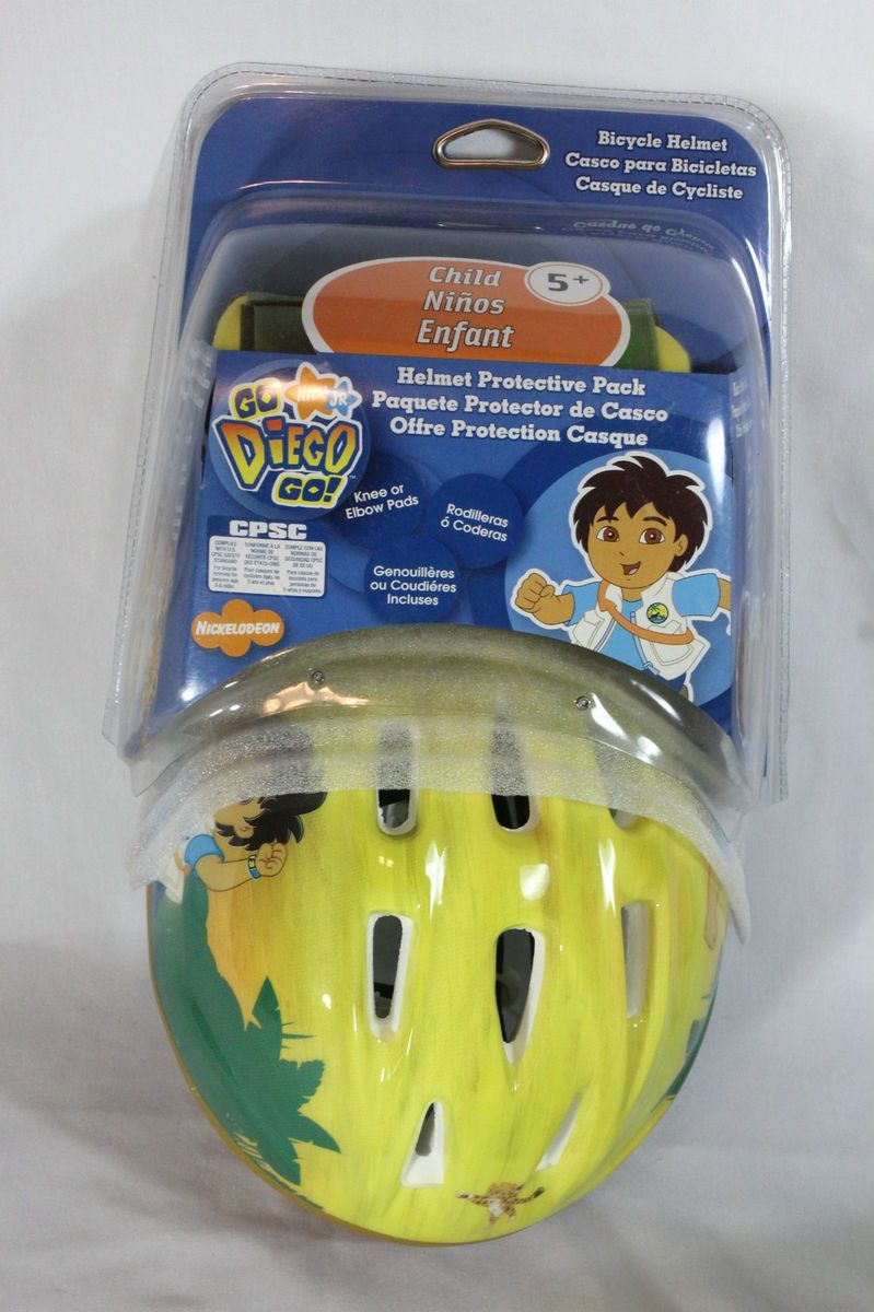 Go Diego Go Bike Helmet Pads Child 5 Bicycle Protective Gear