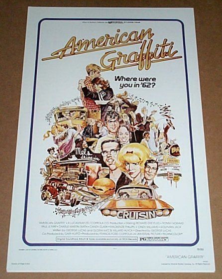 American Graffiti Universal Movie Poster Ron Howard