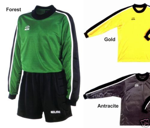 New Kelme Bravo Long Sleeve Soccer Goalkeeper Goalie Jersey