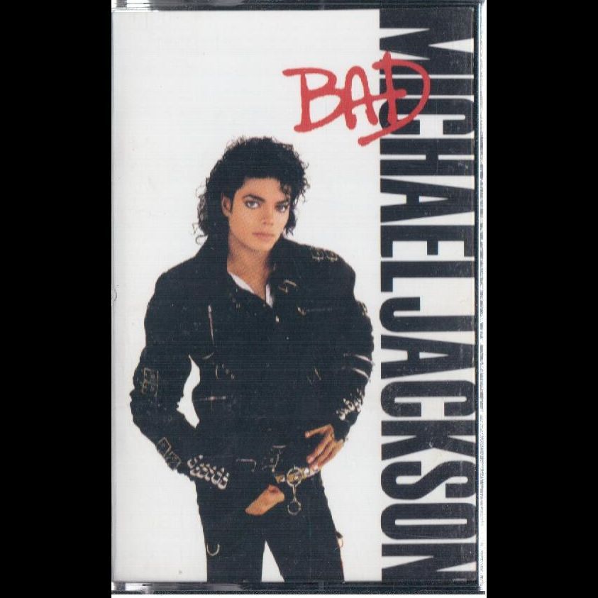 Michael Jackson Bad Cassette VG Canada Epic OET 40600