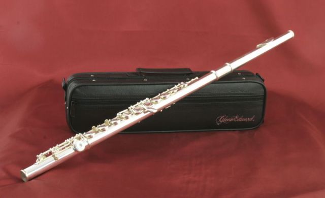 Glenn Edwards Flute with Leather Case Brand New