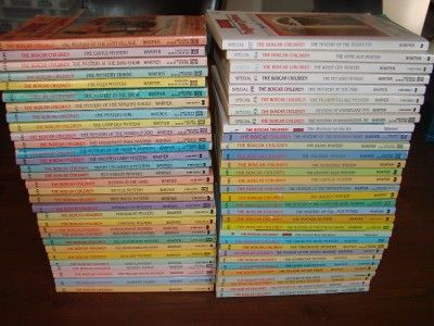 Lot 63 Boxcar Children Books Gertrude Chandler Warner 7g