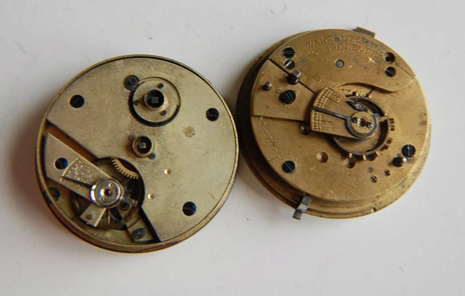 Antique J G Graves Pocket Watch Movements