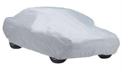 Summit Car and Truck Cover Gray 13 1 to 14 1 Zippered Access