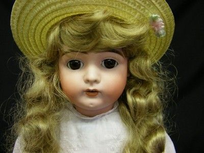 RARE 28 Adolf Wislizenus Doll Bisque Head Ball Jointed CIRCA1900 AW