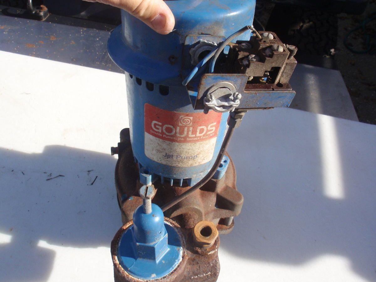 Goulds 1 HP Vertical Deep Well Water Jet Pump