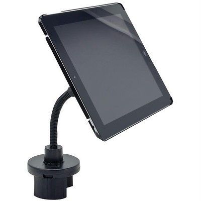 Arkon Custom Fit Cup Holder Car Mount for Apple iPad 2 and New iPad 3