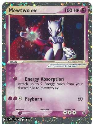 Mewtwo ex 101 NM EX Ruby and Sapphire Pokemon TCG