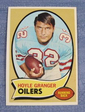 1970 Topps Football 155 Hoyle Granger BB 280