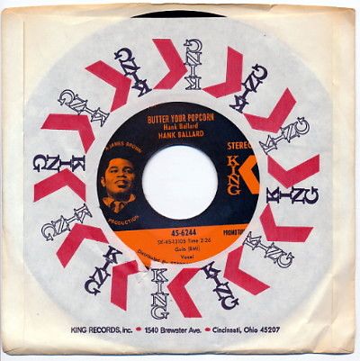 Hank Ballard Butter Your Popcorn Promo Funk 45 Hear It