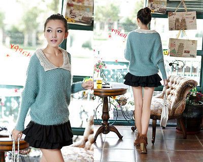 NEW ARRIVAL FASHION Mohair Batwing Coat Sweater Cardigan Tops Outwear