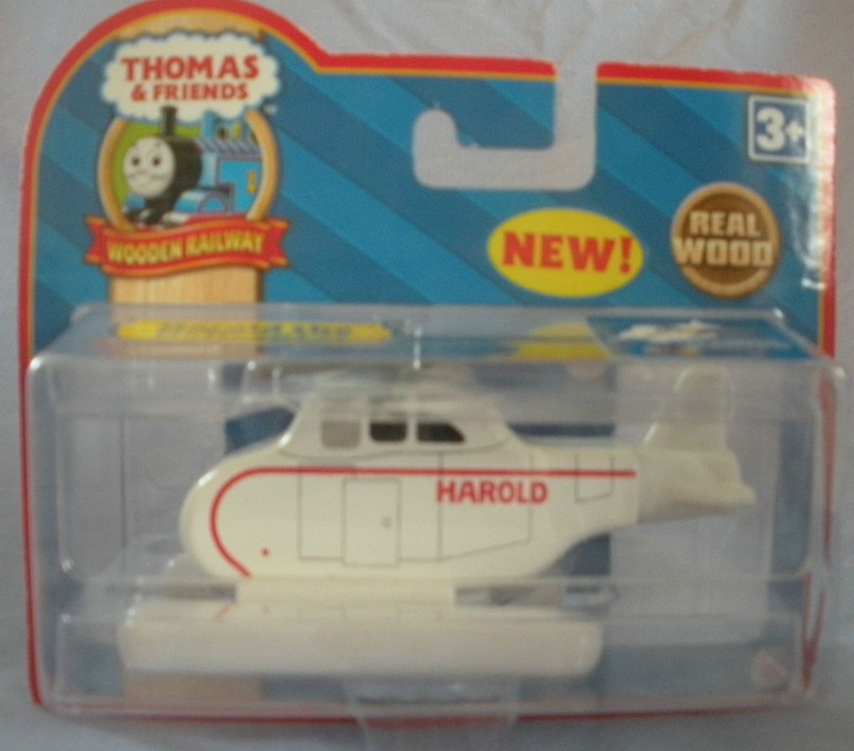 New HAROLD THE HELICOPTER Wooden Airplane ~ Thomas & Friends