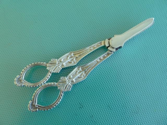 Grape Scissors Shears Gothic or Art Nouveau 1800S