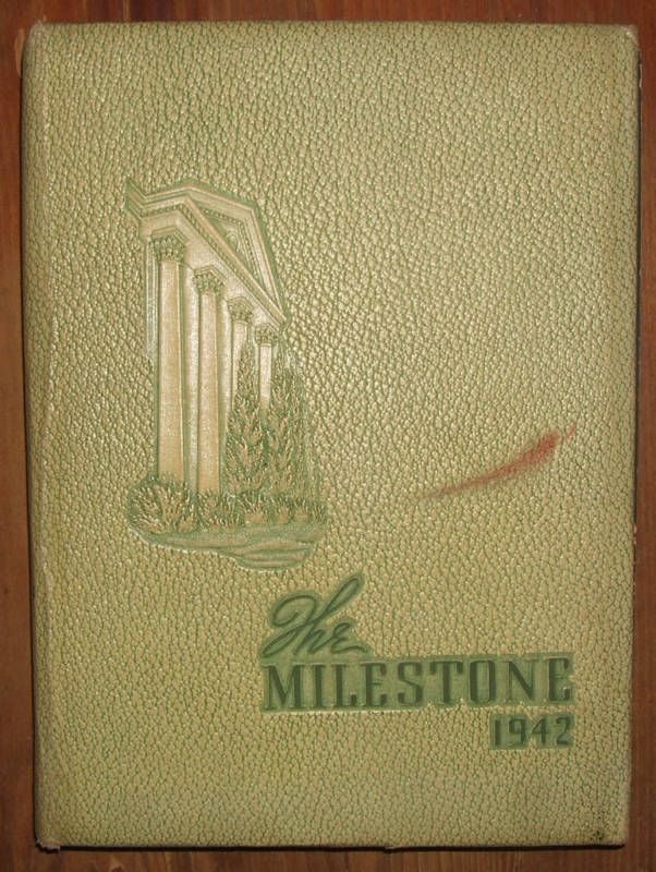 1942 Coker College Hartsville South Carolina Yearbook