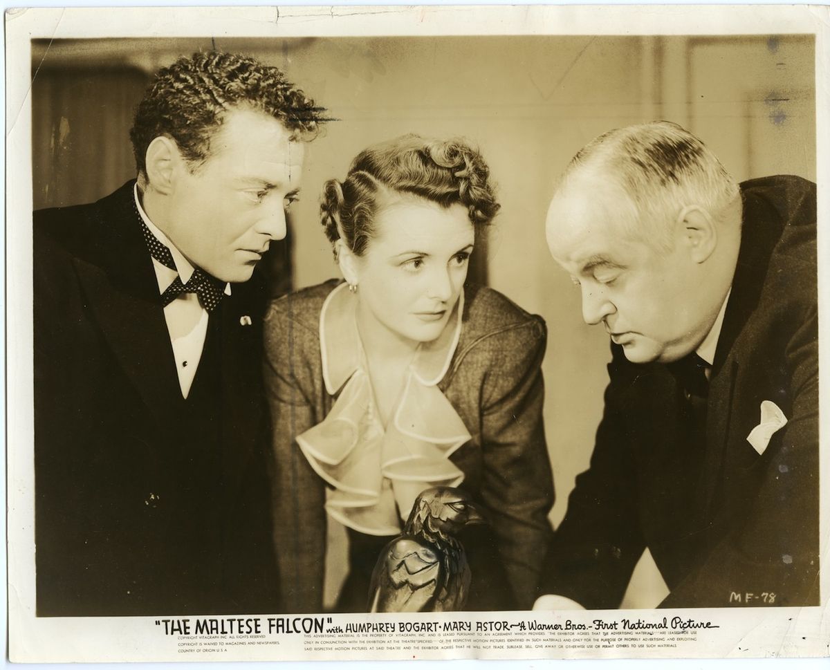  FALCON Mary Astor, Peter Lorre, Sydney Greenstreet orig. still 1941