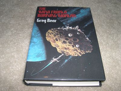 Signed Wind from A Burning Woman Greg Bear HCDJ 1st 1982