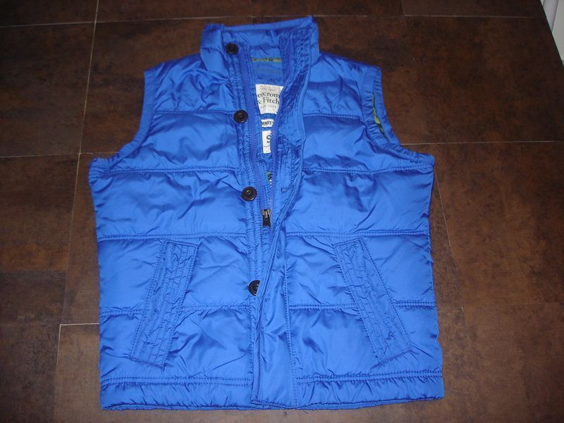  Abercrombie Fitch Vest Sz Small New Summit Rock