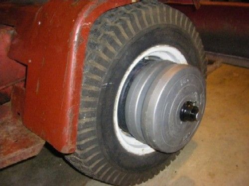 GARDEN TRACTOR WHEEL WEIGHTS SYSTEM   UNIVERSAL MOUNTS w / hardware