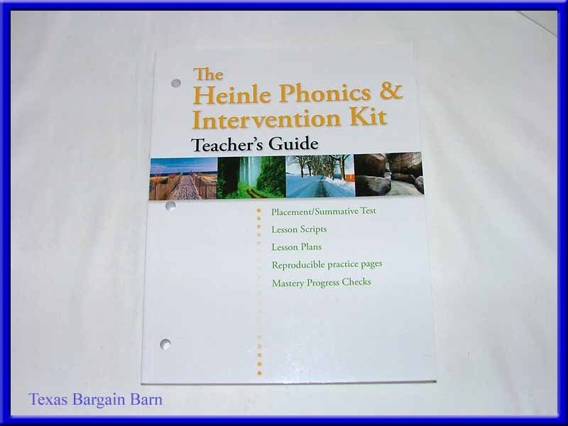 Heinle Phonics Intervention Kit Book Set on Teach Reading CD Teacher