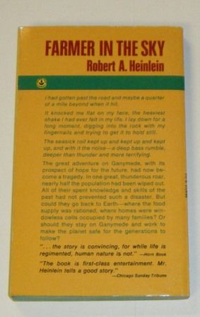  in The Sky 1972 Science Fiction PB Novel Robert A Heinlein