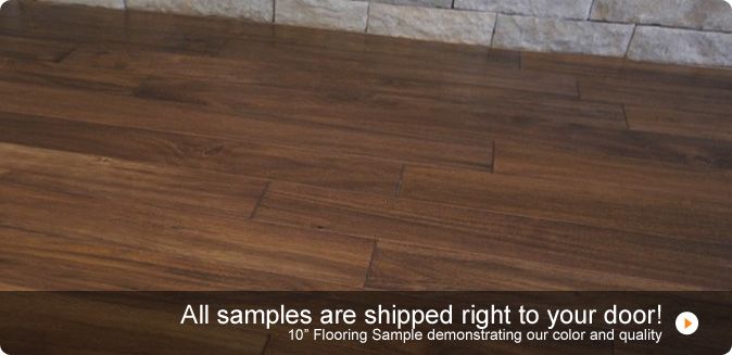 Hand Scraped Acacia Hardwood Flooring Engineered Wood