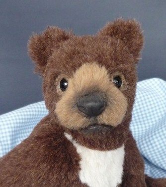 OOAK Melvin Little Brown Bear Artist Britta Helberg