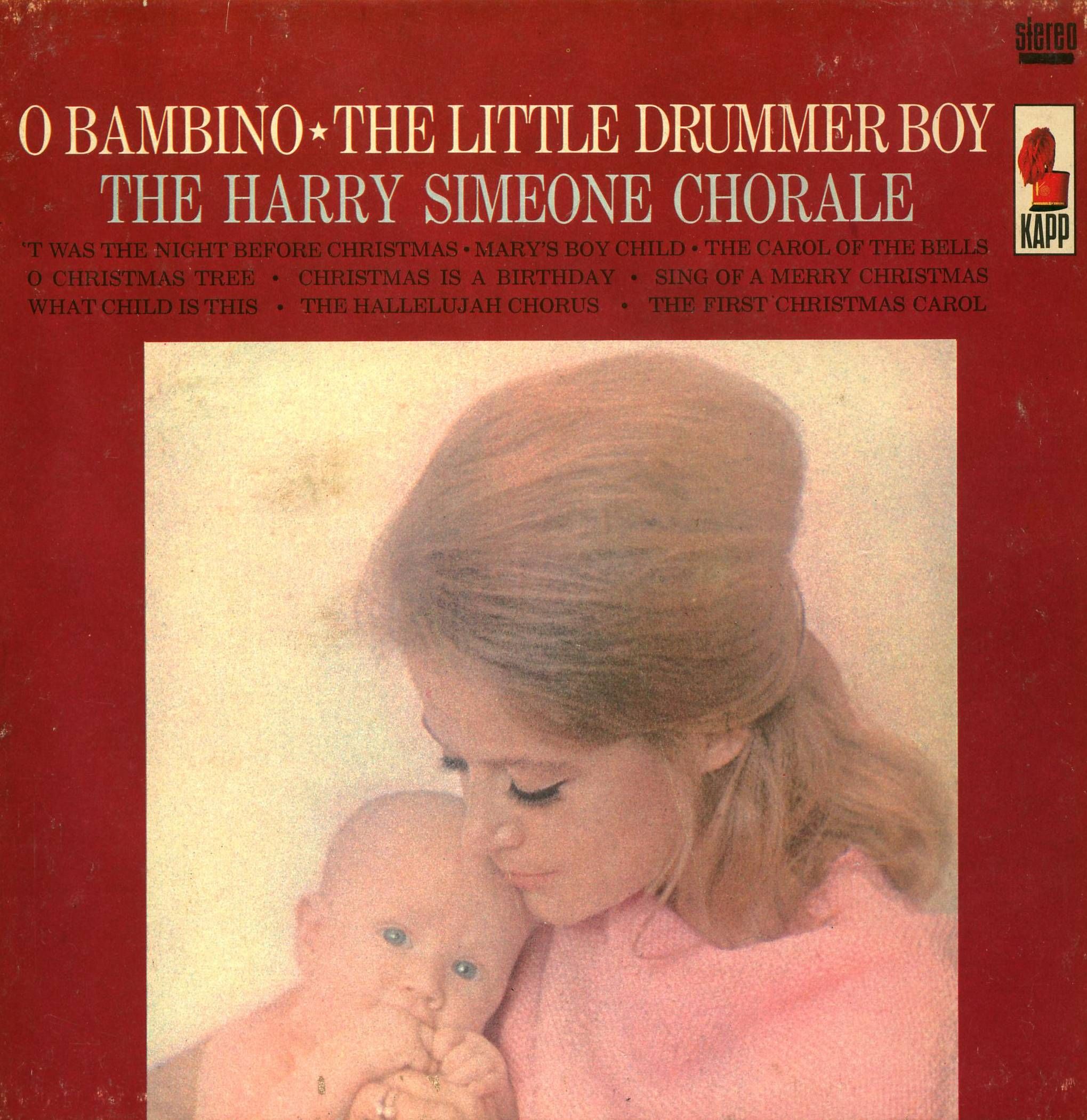 Harry Simeone Chorale Little Drummer Boy Kapp Stereo 3 3 4 IPS Reel to