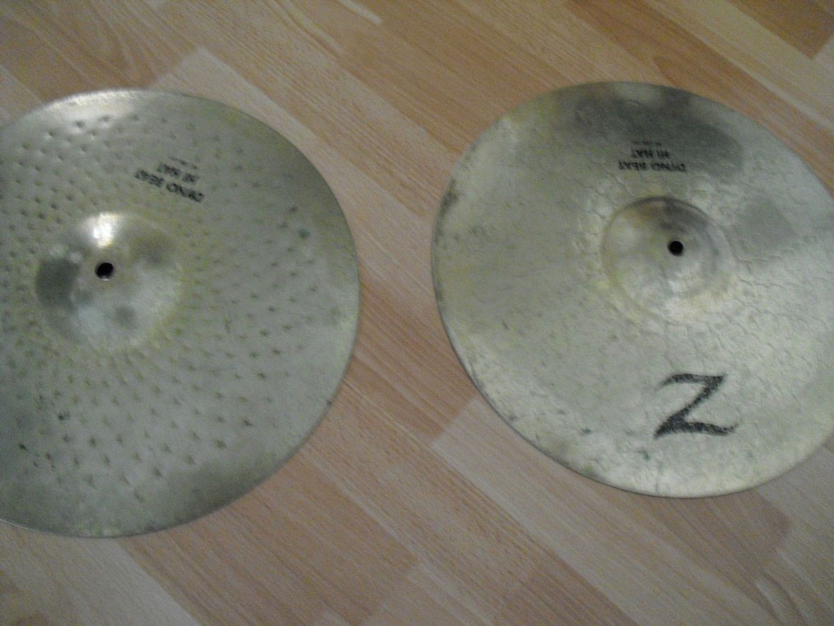 14 Zildjian Z Series Dyno Beat Hihats Hi Hats Dynobeat Top and Bottom