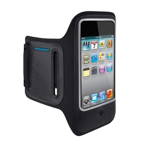 iPod Touch 4G 4th Generation 2010 Armband Belkin DualFit Black F8Z674