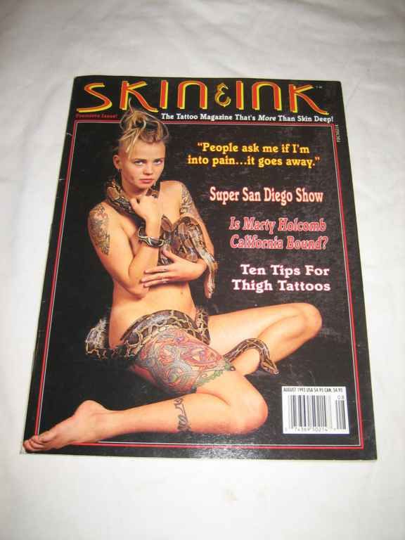  Aug 1993 Marty Holcomb Tips for Thigh Tattoos Herve Villechaize