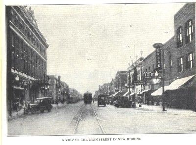 1925 J Photo Images Main Street New Hibbing Stein Drugs Sachs Tire