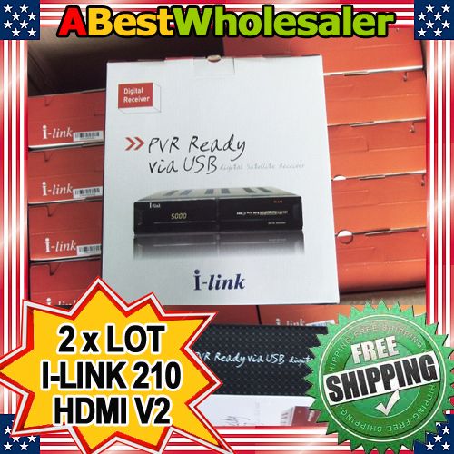  IR 210 IR210 FTA Satellite Receiver HDMI Ready Free HDMI Cable