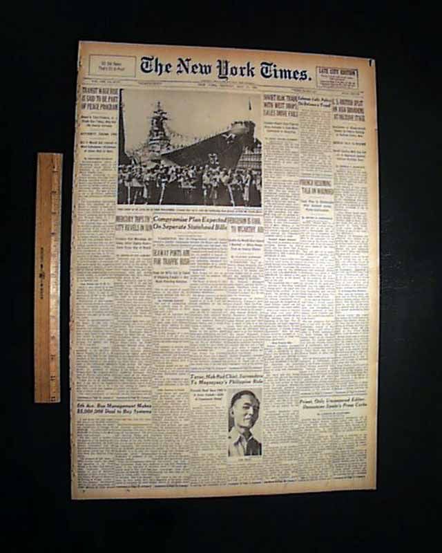 Heinz Guderian Blitzkrieg Panzer Death 1954 Newspaper