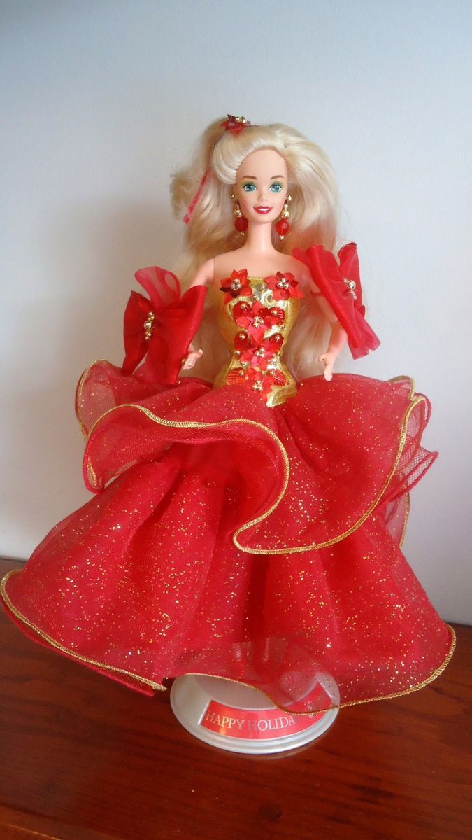 barbie 1993 happy holidays