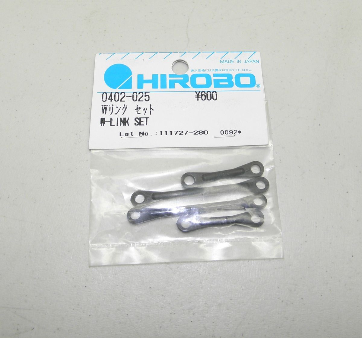 HIROBO SHUTTLE Z, ZX,ZXX, PLUS 4 links # 0402 025