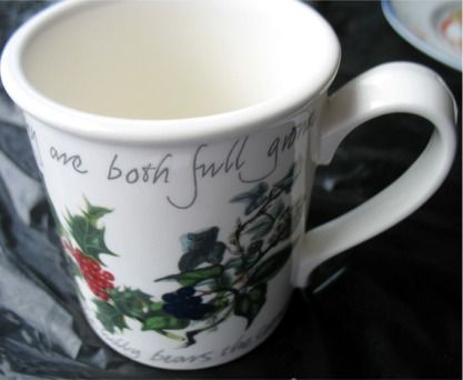 Portmeirion The Holly The Ivy Mug Anwyl Cooper Willis