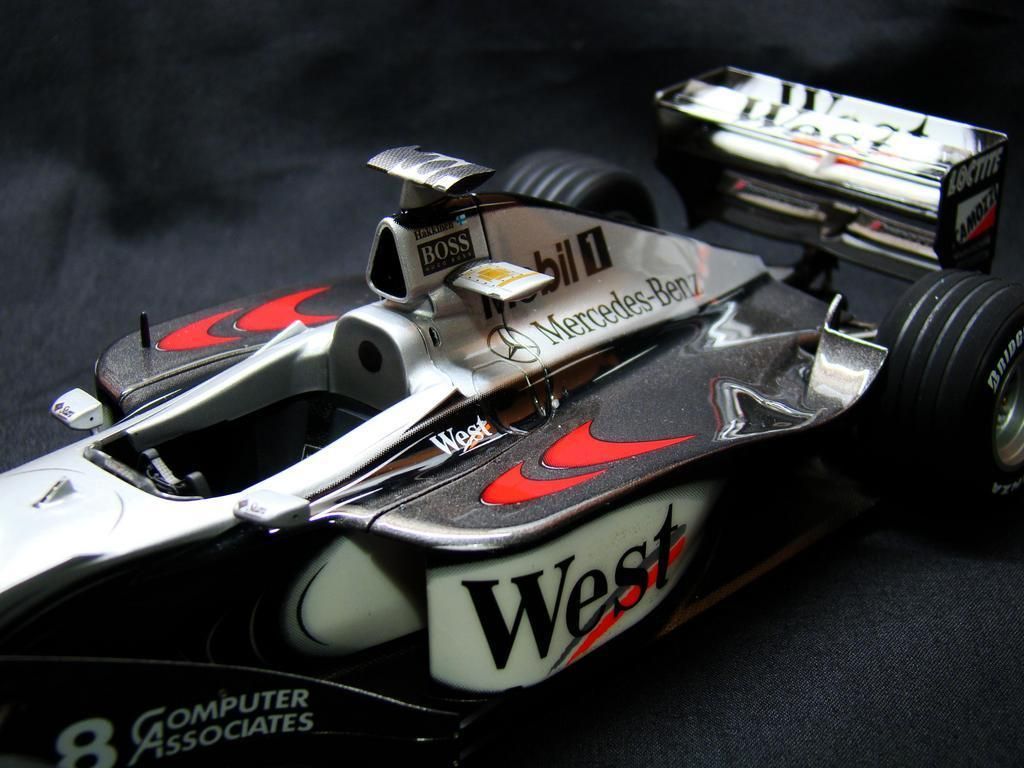  F1 West McLaren Mercedes Mika Hakkinen Mp4 13 tamiya 20046 89718 1998