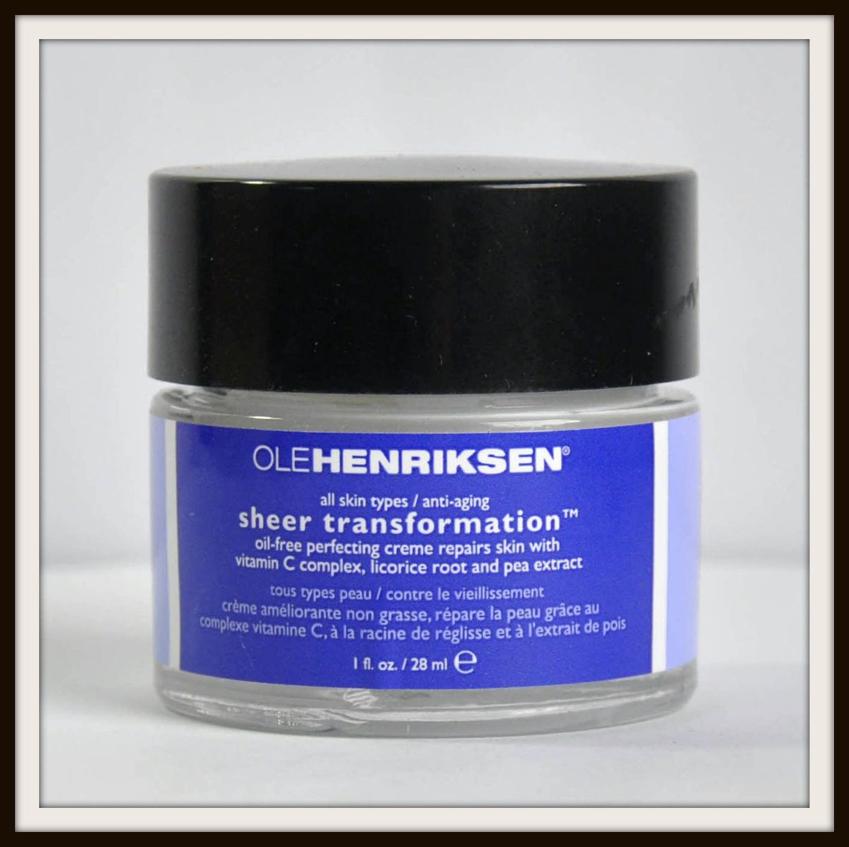 Ole Henriksen Sheer Transformation Cream Travel Size 1 oz New Unboxed