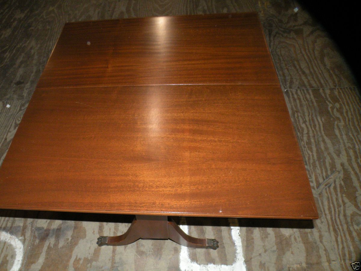  Mahogany Coffee Game Table by Ferguson Mfg Co Hoboken NJ