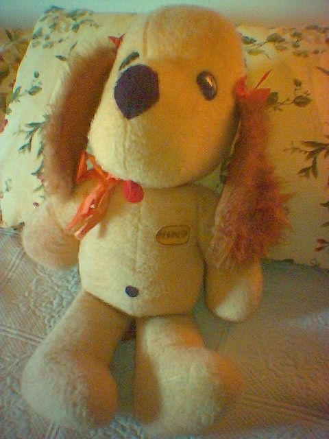 Animal Fair Vintage Henrietta Dog 24 Plush Stuffed Toy