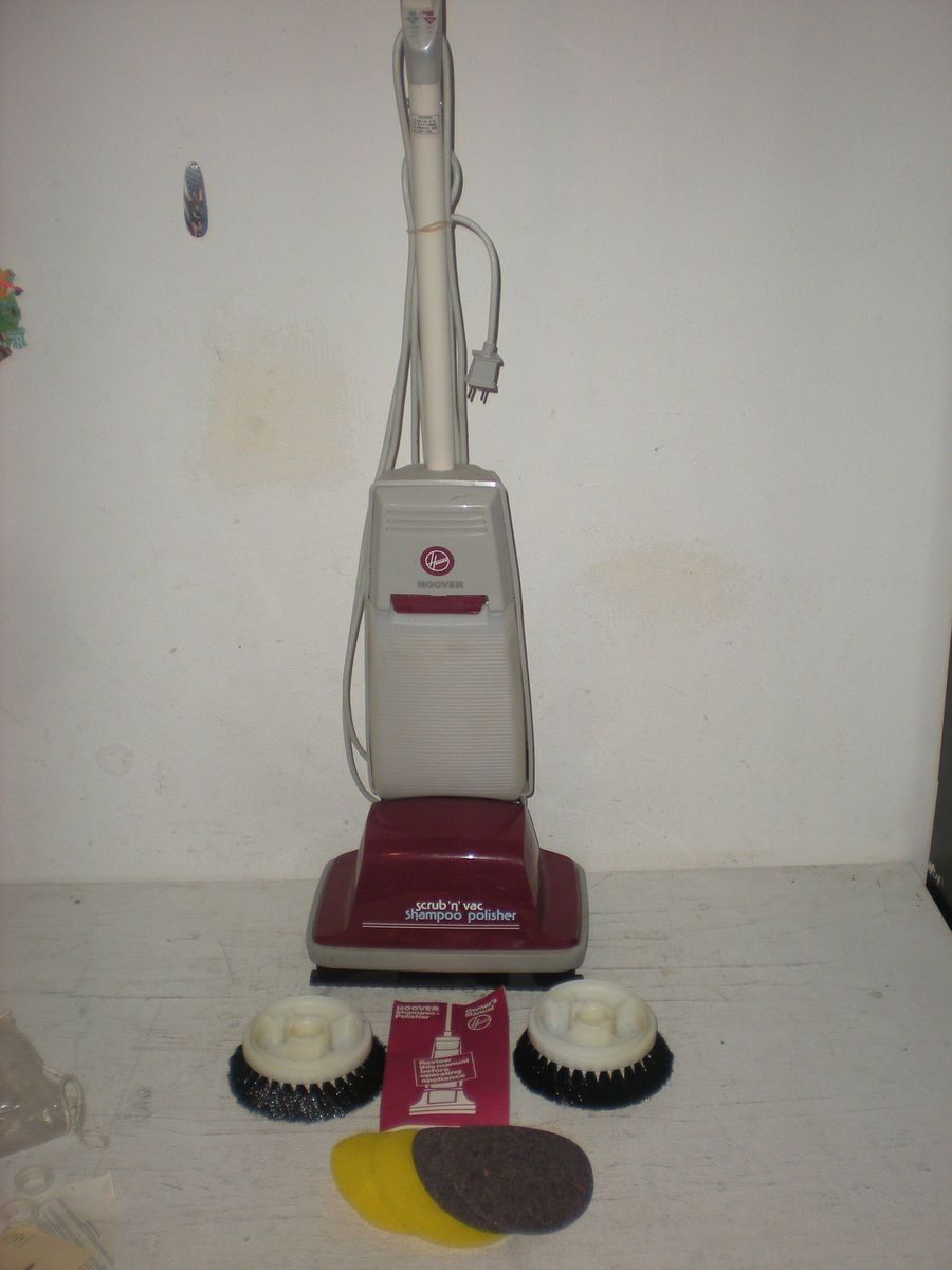 Vintage Hoover Scrubber Polisher Shampooer