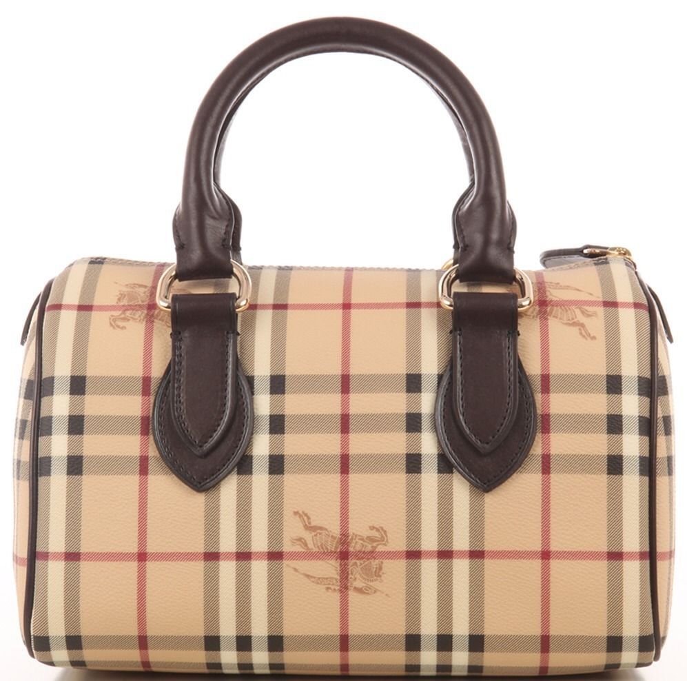 Burberry Hand Bag Womens Haymarket Chester Bowling