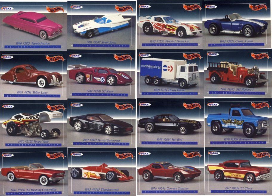 Set Hot Wheels 25th Anniversary Collectors Edition Set of 25 Maxx