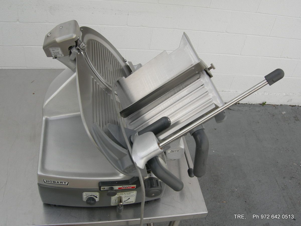 Hobart Commercial Automatic Slicer Meat Deli 12 Blade with Sharpener