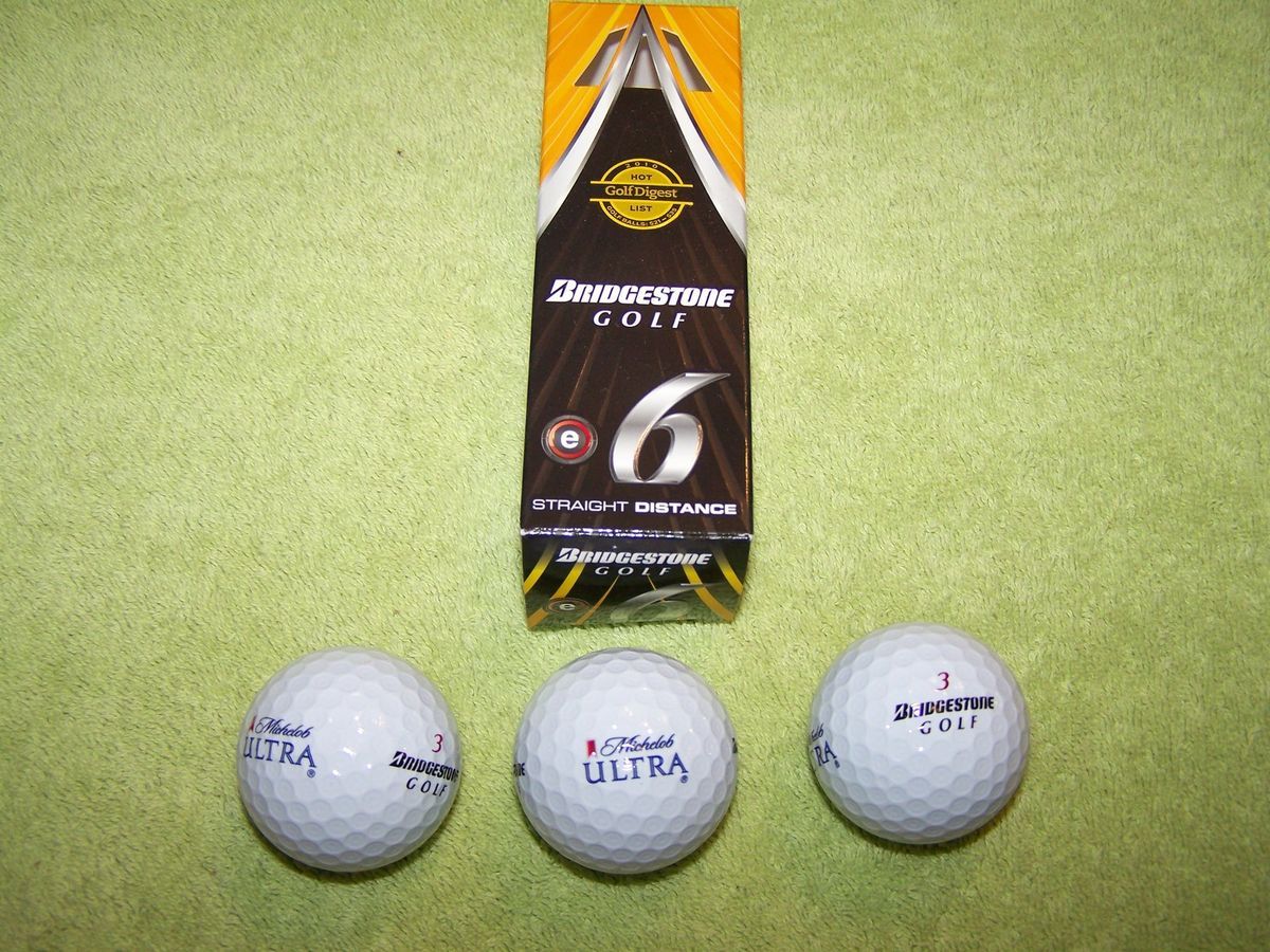 Bridgestone E6 Staight Distance Golf Balls 4