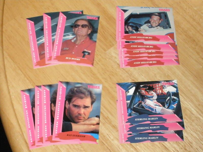 1993 Traks Lot 5 Cards Andy Hillenburg 72