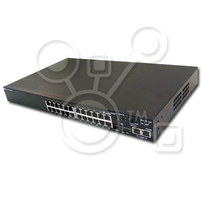 Dell PowerConnect 3524P Switch with Poe and w 24 10 100 Ports AC P s