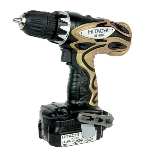 Hitachi DS14DFL 14.4 Volt Cordless Lithium Ion 3/8 inch Drill Kit