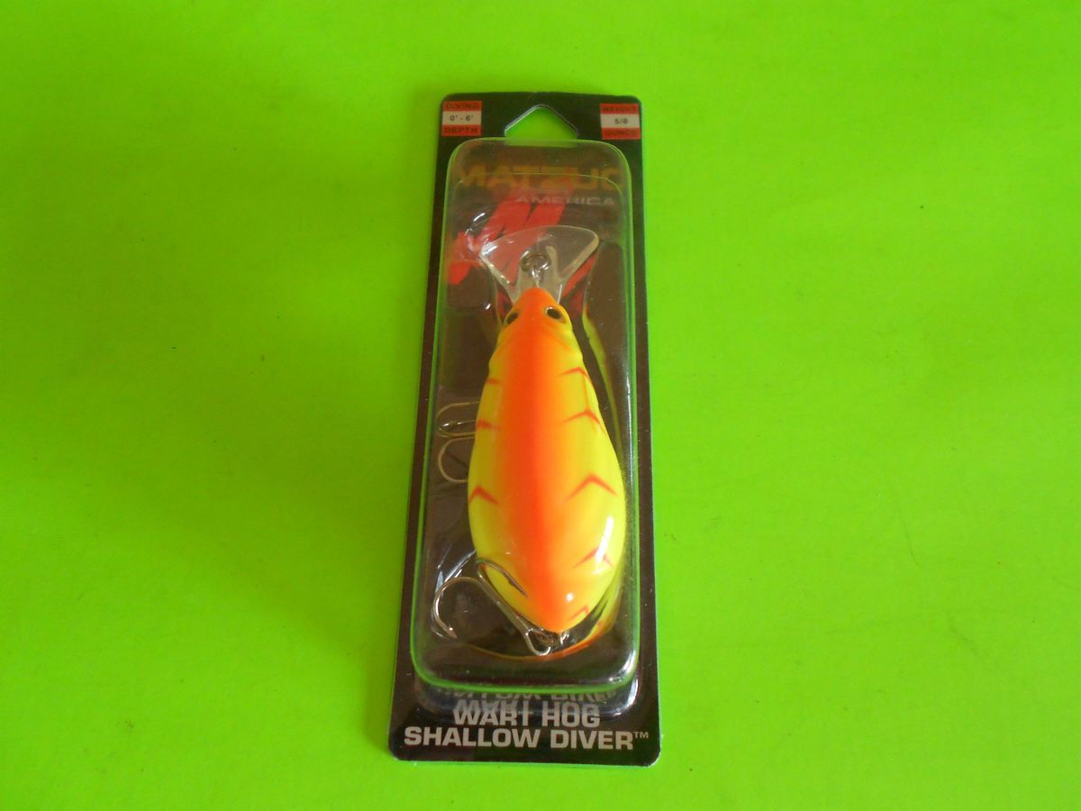 Matzuo Wart Hog Shallow Diver Fishing Lures 5 8oz