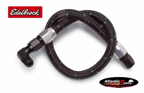 EDELBROCK #81243 ProClassic Braided Nylon Fuel Line19.5 LONG